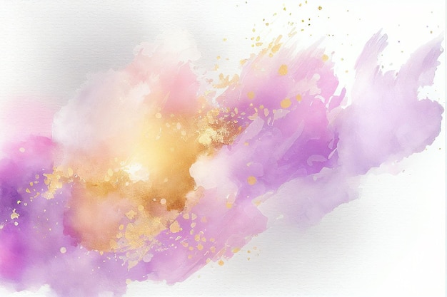 Abstract watercolor painting background in pastel colors