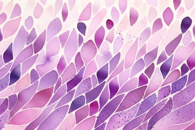 Abstract watercolor paintings in concept of playful shapes dot and lines