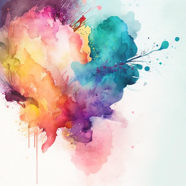 Abstract watercolor pastel background