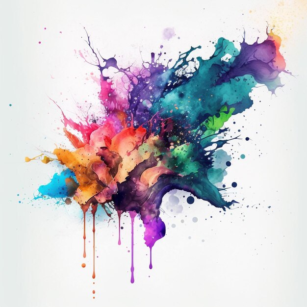 Abstract watercolor pastel background