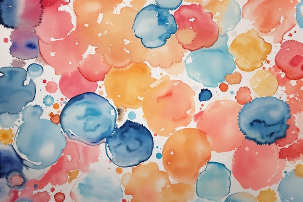 Abstract watercolor pattern background