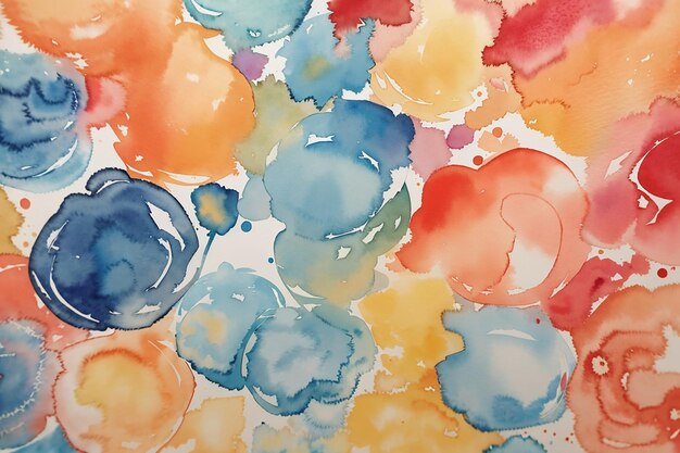 Abstract watercolor pattern background