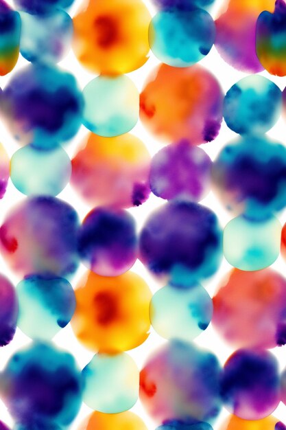 Abstract watercolor pattern