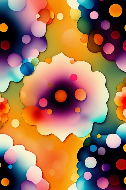 Abstract watercolor pattern