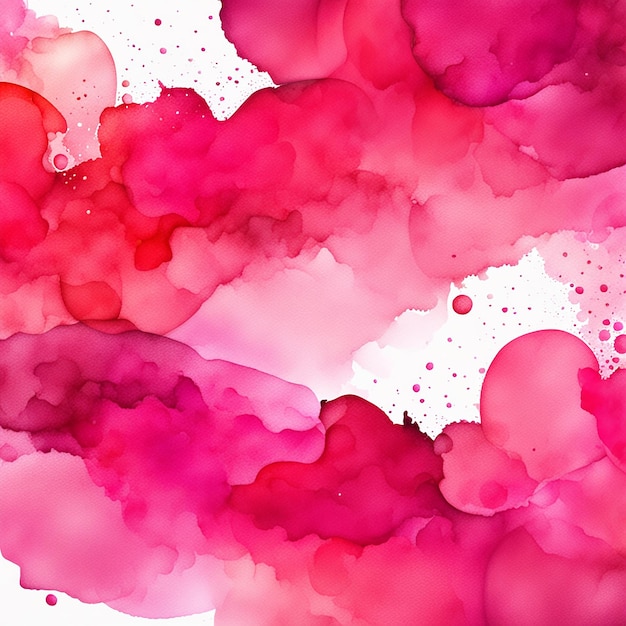 Photo abstract watercolor pink red background and texture design background for banner pink background