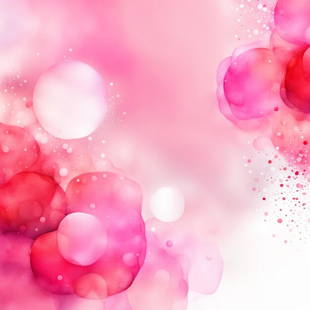 Abstract watercolor pink red background and texture Design background for banner pink background