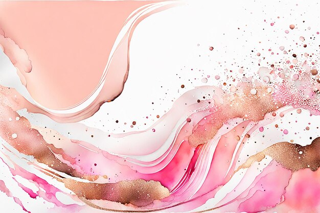 Abstract watercolor pink red background and texture Design background for banner pink background