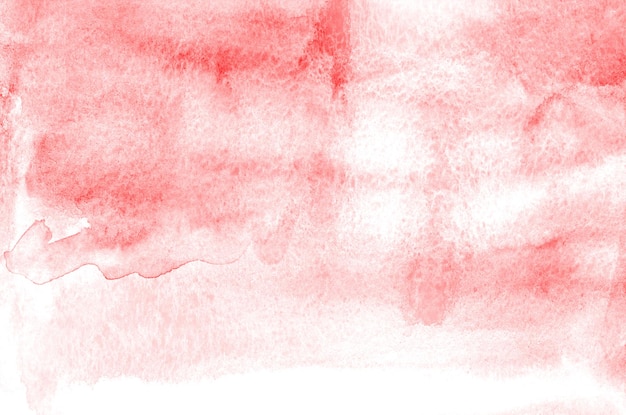 Abstract watercolor red background texture