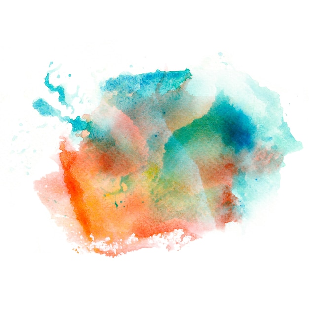 Abstract watercolor splash background.