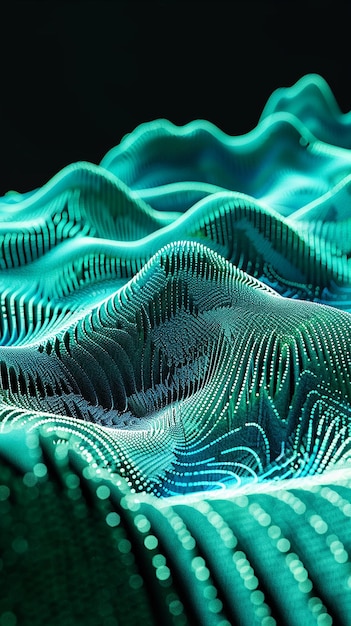 abstract wave background design