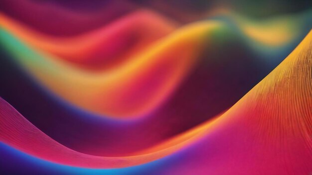 Abstract wave background gradient defocused luxury vivid blurred colorful texture wallpaper photo