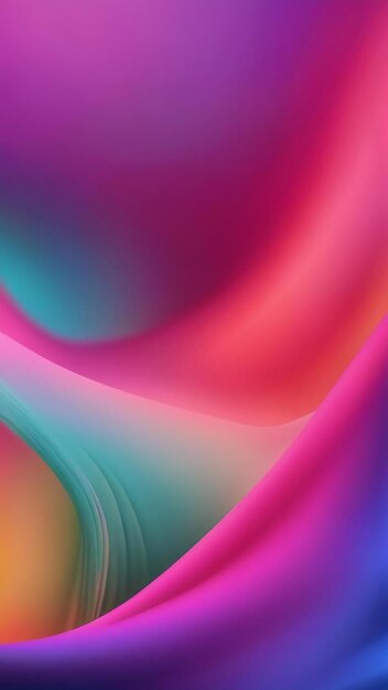 Abstract wave background gradient defocused luxury vivid blurred colorful texture wallpaper photo