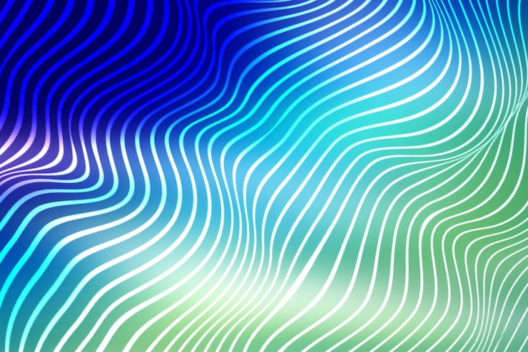 Photo abstract wave background gradient defocused luxury vivid blurred colorful texture wallpaper photo