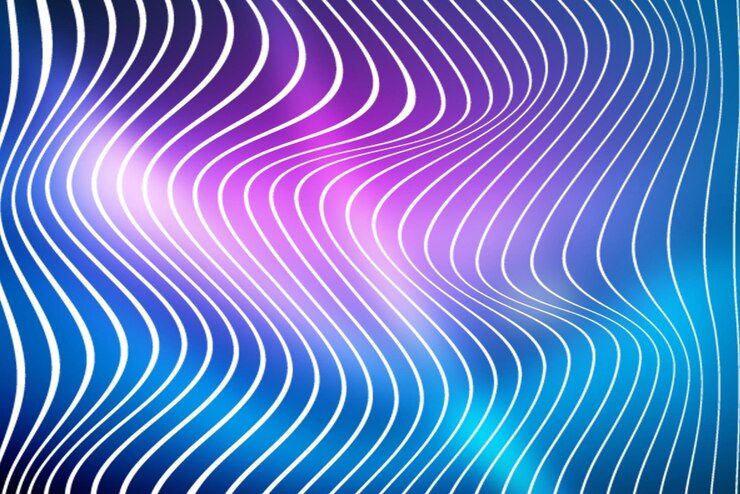 Photo abstract wave background gradient defocused luxury vivid blurred colorful texture wallpaper photo