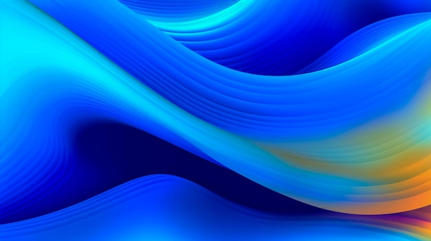 Abstract wave background trendy pattern AI Generated