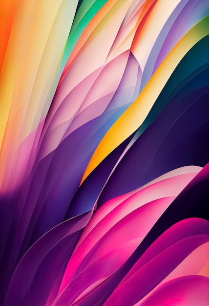 ABSTRACT WAVE BACKGROUND WHIT PASTEL COLORS ABSTRACT LIQUID LINES WHIT VIBRANT COLORS SMOOTH WALLPAPER