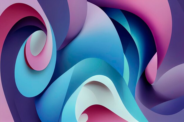 ABSTRACT WAVE BACKGROUND WHIT PASTEL COLORS ABSTRACT LIQUID LINES WHIT VIBRANT COLORS SMOOTH WALLPAPER