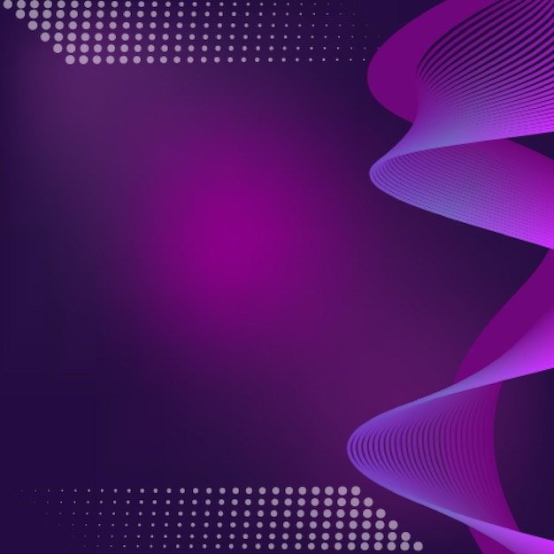abstract wave black perple pink background