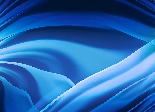 Abstract wave blue color background