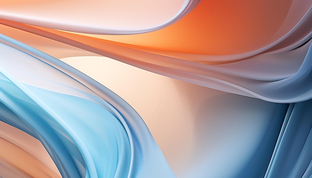 abstract wave desktop background