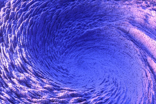 Abstract wave displacement surface