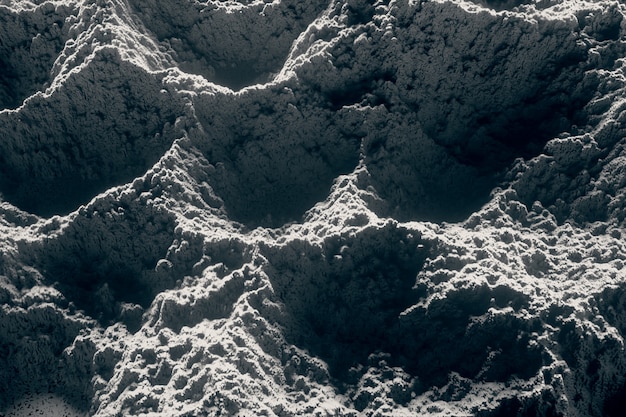 Abstract wave displacement surface