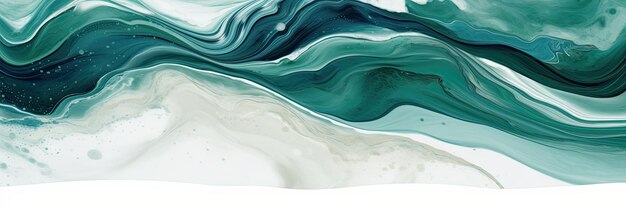 Abstract wave pattern background in liquid metal style