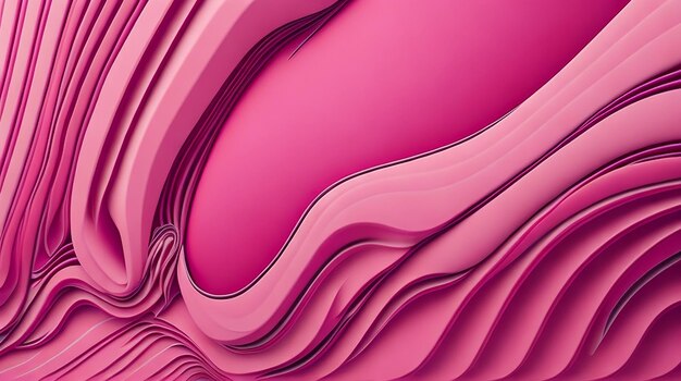 Abstract waves background in pink tones