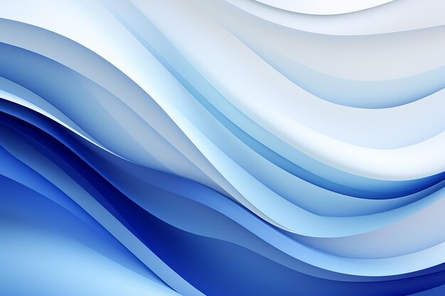 Photo abstract waves background