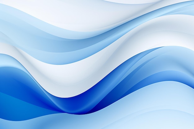 Photo abstract waves background