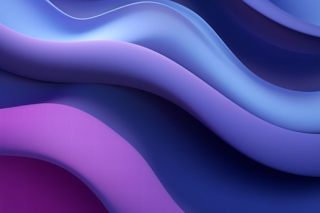 Abstract Wavy Art Background Ai generative