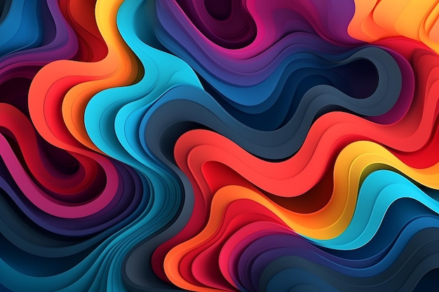 Abstract wavy background can be used for wallpaper web page background book cover