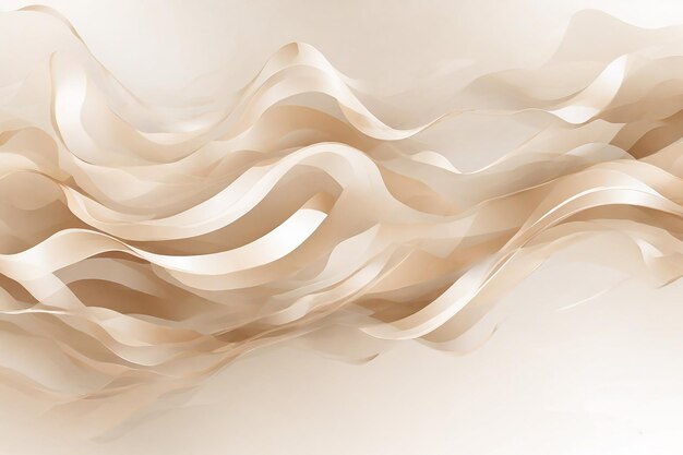 Abstract wavy background Digital illustration