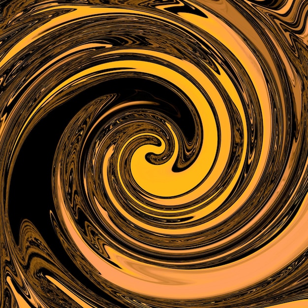 Abstract wavy background image drawn with fluid flowing colors illustration I drew in photoshop