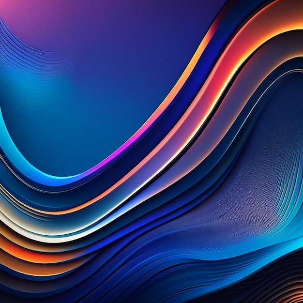 Abstract wavy background