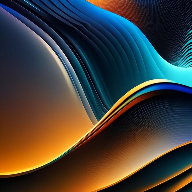 Abstract wavy background