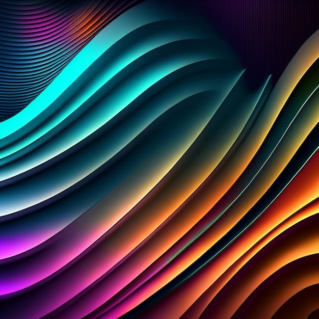 Abstract wavy background