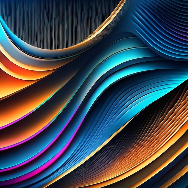 Abstract wavy background