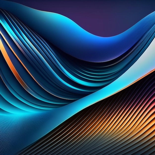 Abstract wavy background