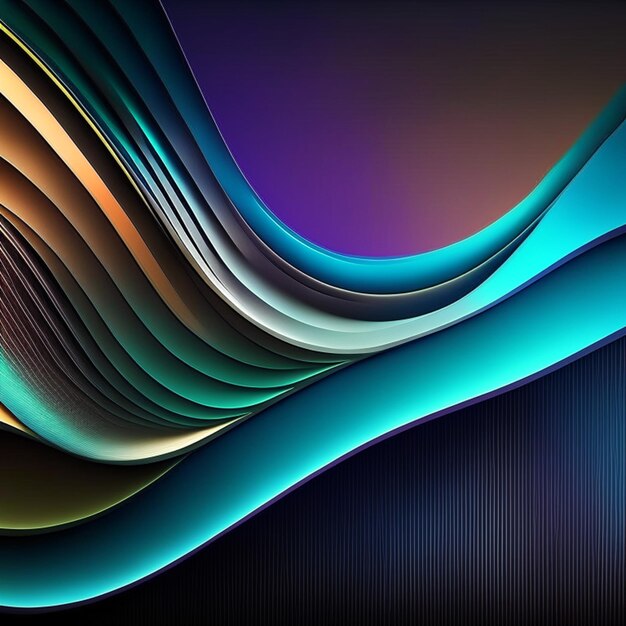 Abstract wavy background