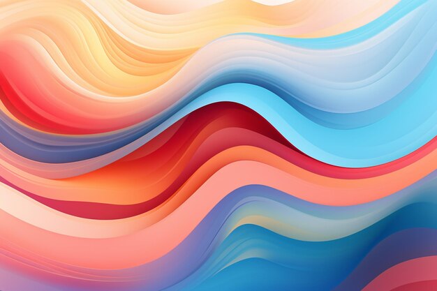 Abstract wavy background