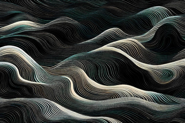 Abstract wavy background