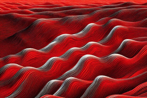 Photo abstract wavy background