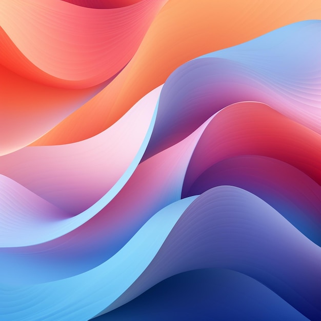 Abstract wavy background