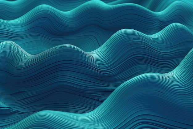 Abstract wavy blue background