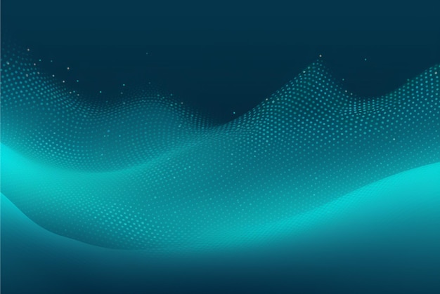 Abstract wavy blue background