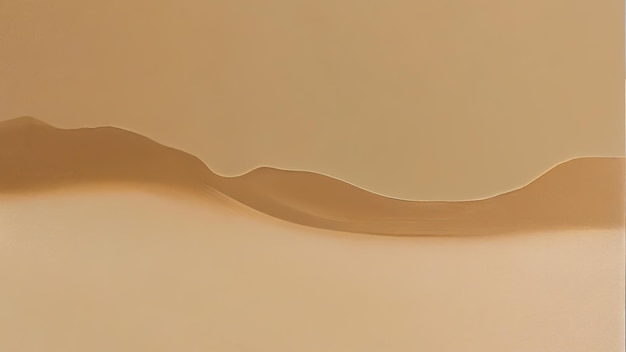 Photo abstract wavy brown background