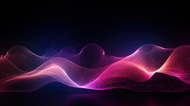 abstract wavy curvy technology background wallpaper