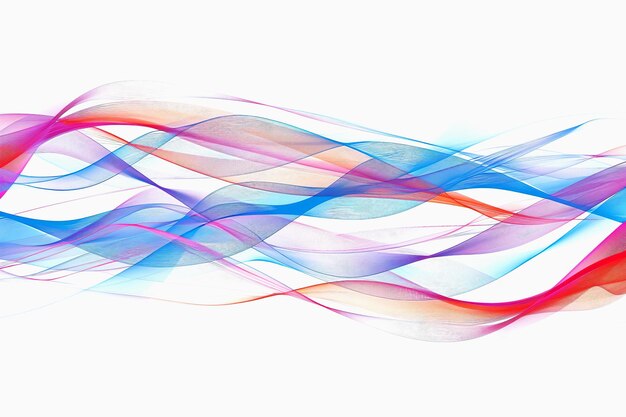 abstract wavy lines background with purple and pink color
