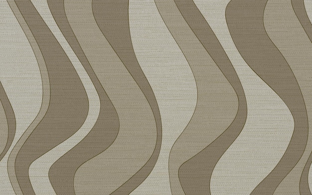 Abstract wavy lines geometric art patterns, carpet design